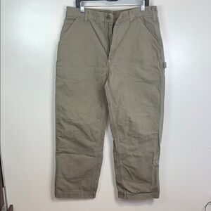 Carhartt Men's Khaki Cargo Pants